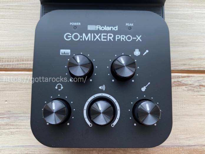 Roland go mixer pro x レビュー メリット デメリットIMG 5399