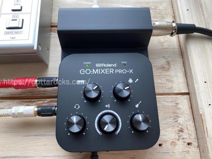 Roland go mixer pro x レビュー メリット デメリットIMG 5387